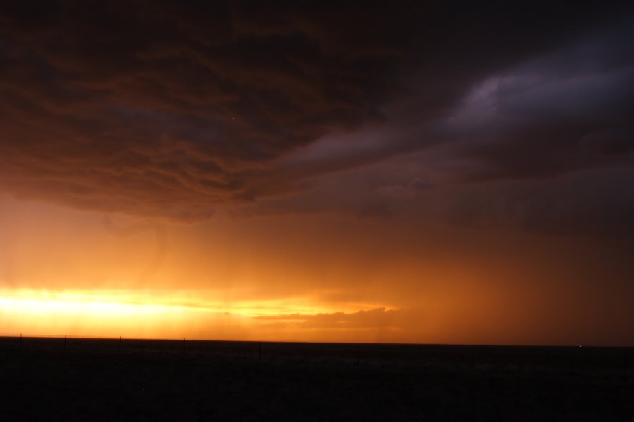 cumulonimbus thunderstorm_base : S of Fort Morgan, Colorado, USA   11 June 2006