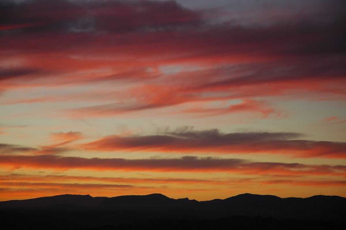 sunset sunset_pictures : McLeans Ridges, NSW   9 July 2006