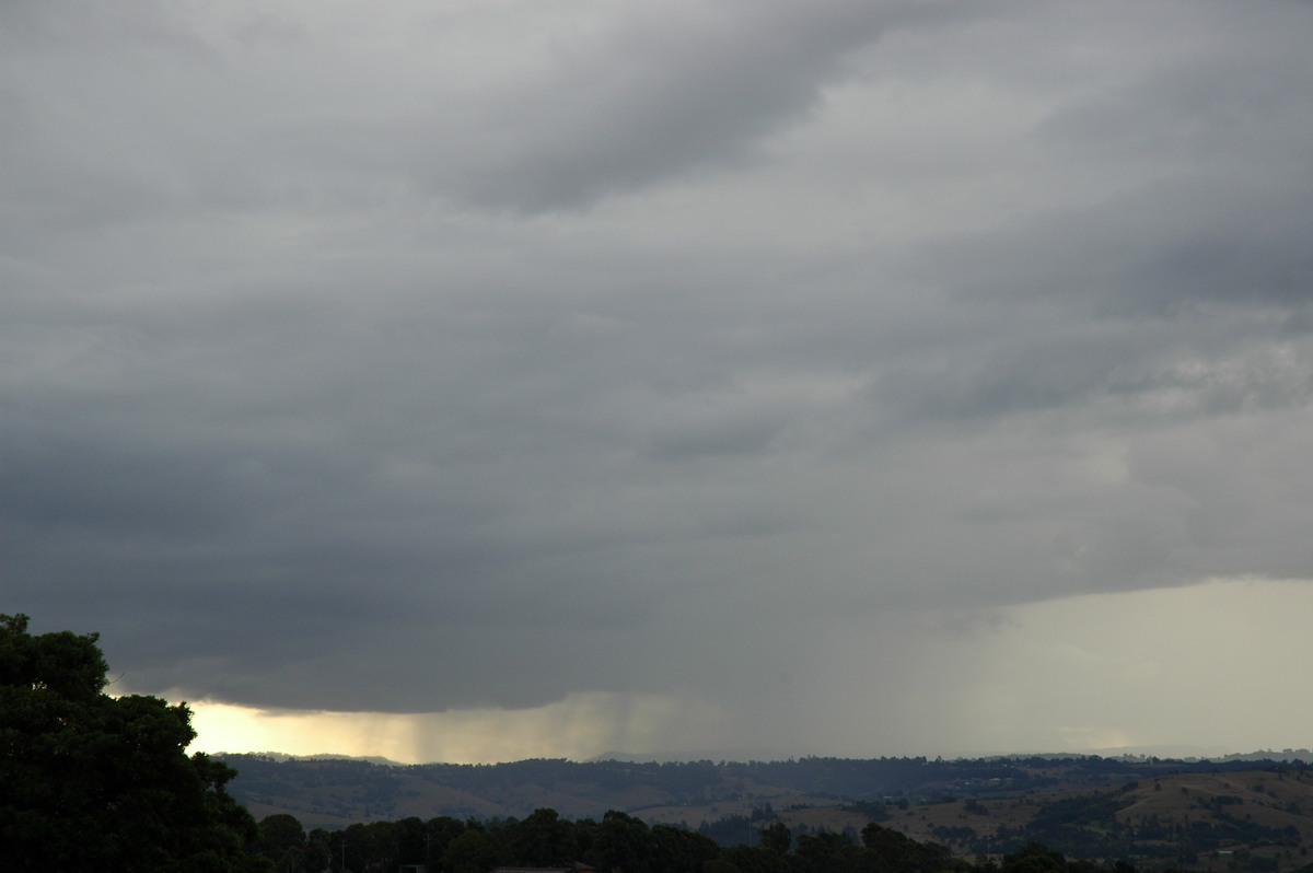 raincascade precipitation_cascade : McLeans Ridges, NSW   24 July 2006