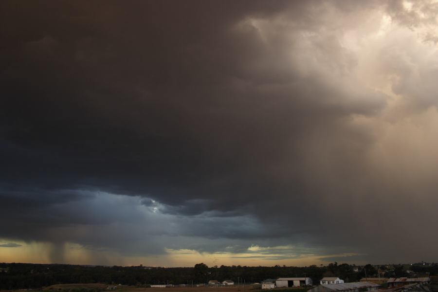 raincascade precipitation_cascade : Schofields, NSW   3 August 2006