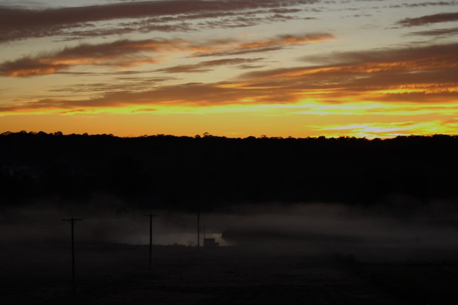 sunrise sunrise_pictures : Schofields, NSW   9 August 2006