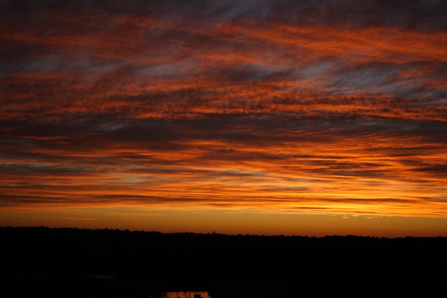 altostratus altostratus_cloud : Schofields, NSW   17 August 2006