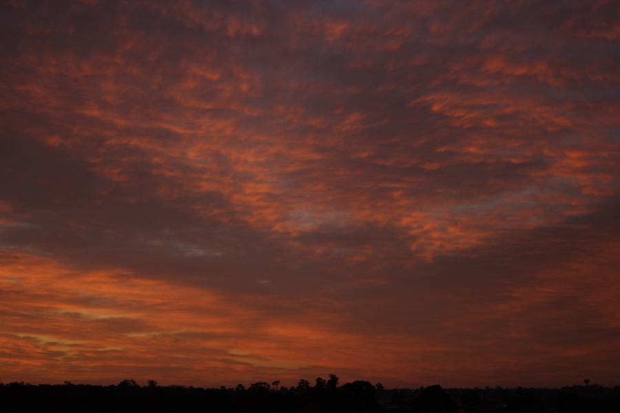 altostratus altostratus_cloud : Schofields, NSW   17 August 2006