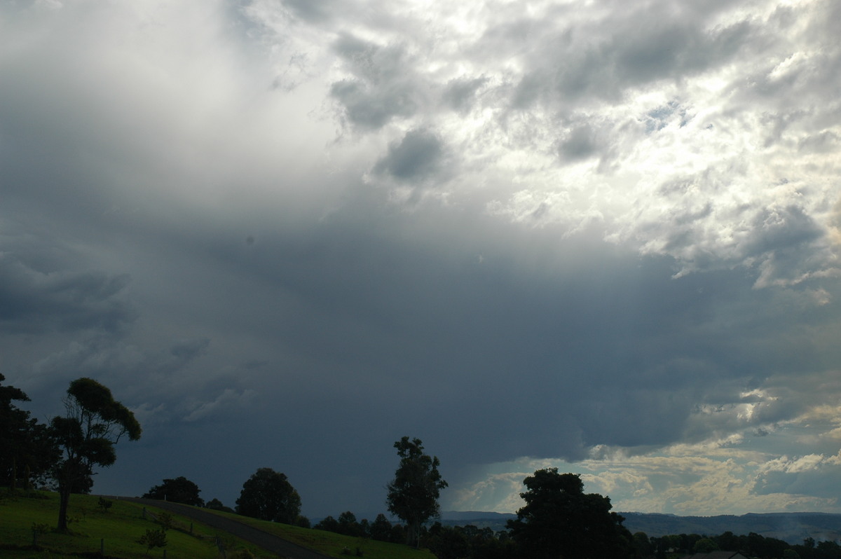 cumulonimbus thunderstorm_base : McLeans Ridges, NSW   4 September 2006