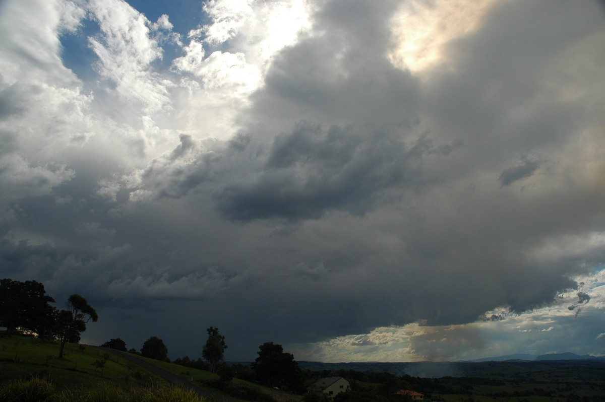 cumulonimbus thunderstorm_base : McLeans Ridges, NSW   4 September 2006