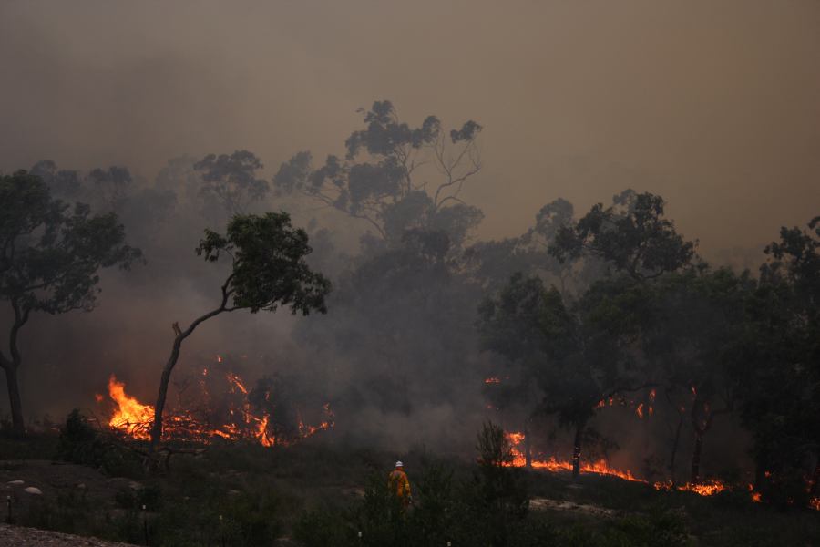 bushfire wild_fire : Pacific Park, NSW   24 September 2006