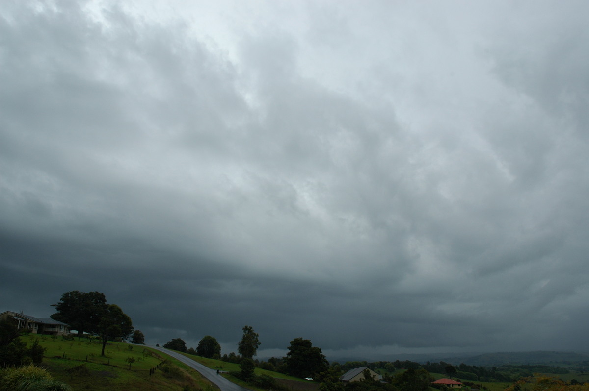 cumulonimbus thunderstorm_base : McLeans Ridges, NSW   27 September 2006