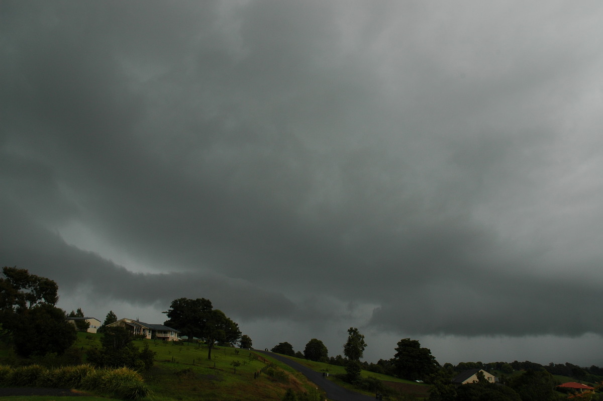 cumulonimbus thunderstorm_base : McLeans Ridges, NSW   27 September 2006