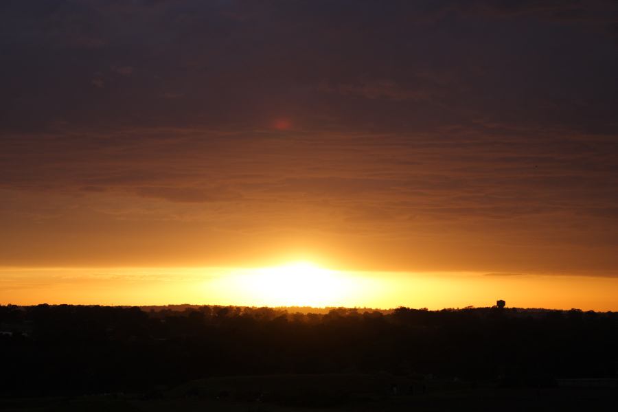 sunrise sunrise_pictures : Schofields, NSW   18 October 2006