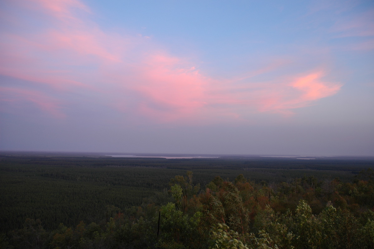 sunset sunset_pictures : Glasshouse Mountains, QLD   28 October 2006