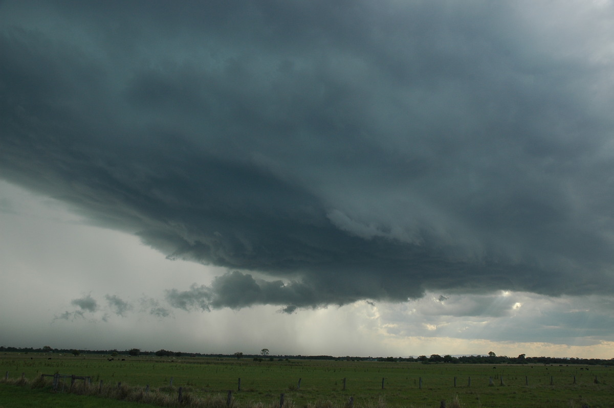 cumulonimbus thunderstorm_base : McKees Hill, NSW   1 November 2006