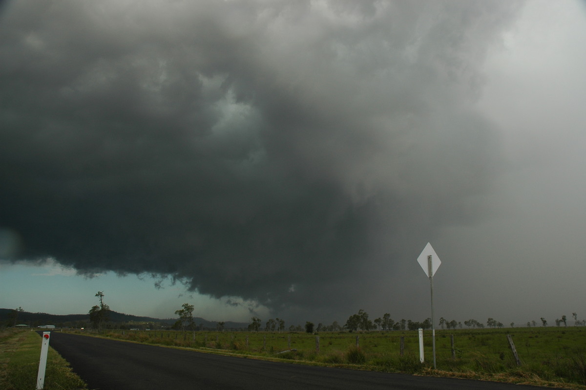 cumulonimbus thunderstorm_base : Casino, NSW   1 November 2006