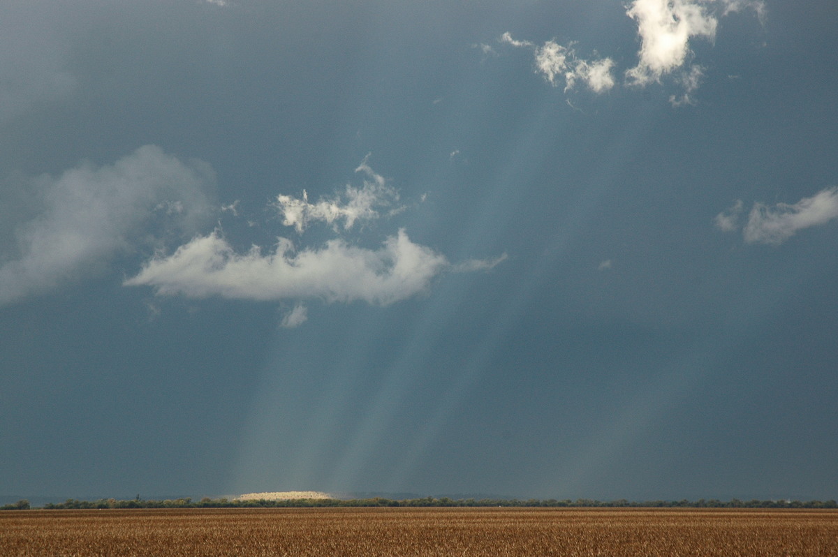 halosundog halo_sundog_crepuscular_rays : SE of Dalby, QLD   4 November 2006