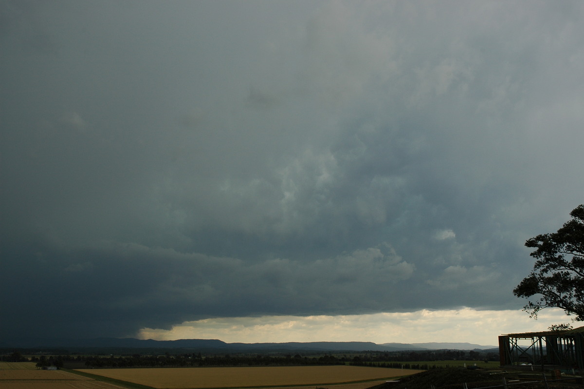 cumulonimbus thunderstorm_base : N of Casino, NSW   8 November 2006