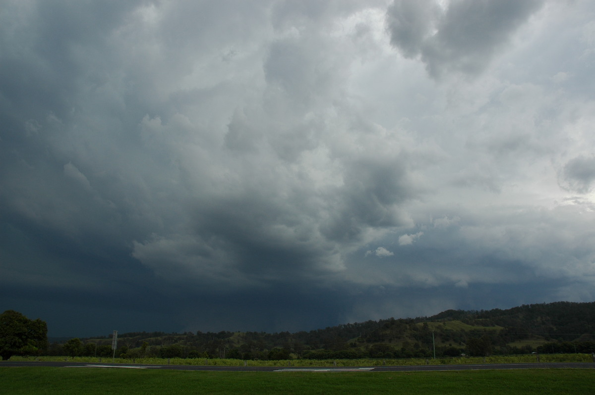 cumulonimbus thunderstorm_base : Wiangaree, NSW   8 November 2006