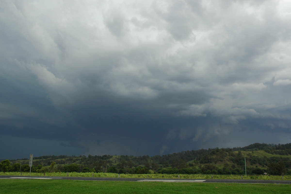 wallcloud thunderstorm_wall_cloud : Wiangaree, NSW   8 November 2006