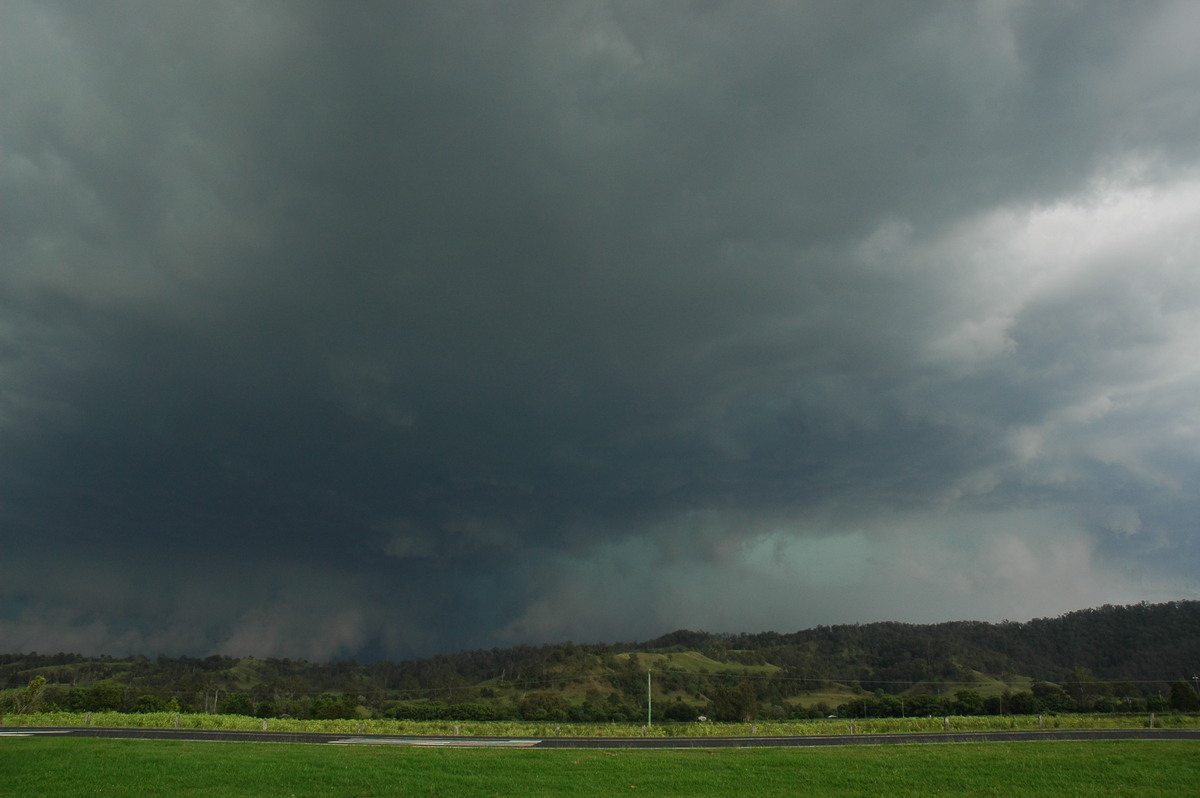 cumulonimbus thunderstorm_base : Wiangaree, NSW   8 November 2006