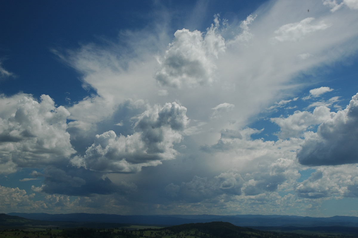 thunderstorm cumulonimbus_incus : Mallanganee NSW   11 November 2006