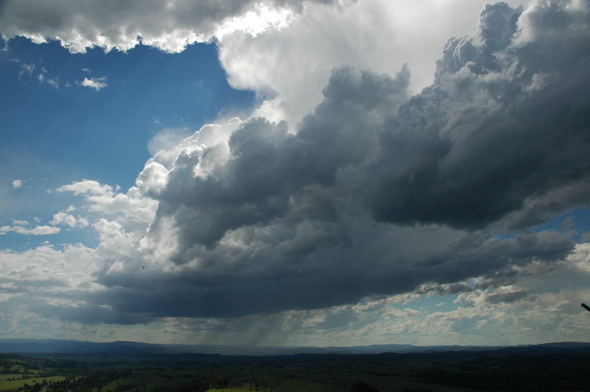 thunderstorm cumulonimbus_calvus : Mallanganee NSW   11 November 2006