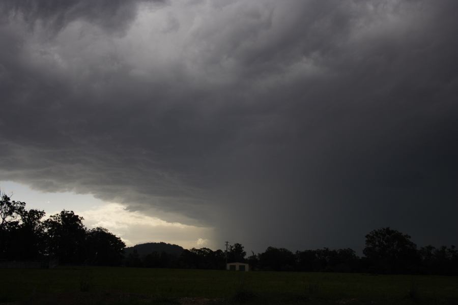 cumulonimbus thunderstorm_base : Nabiac, NSW   13 November 2006