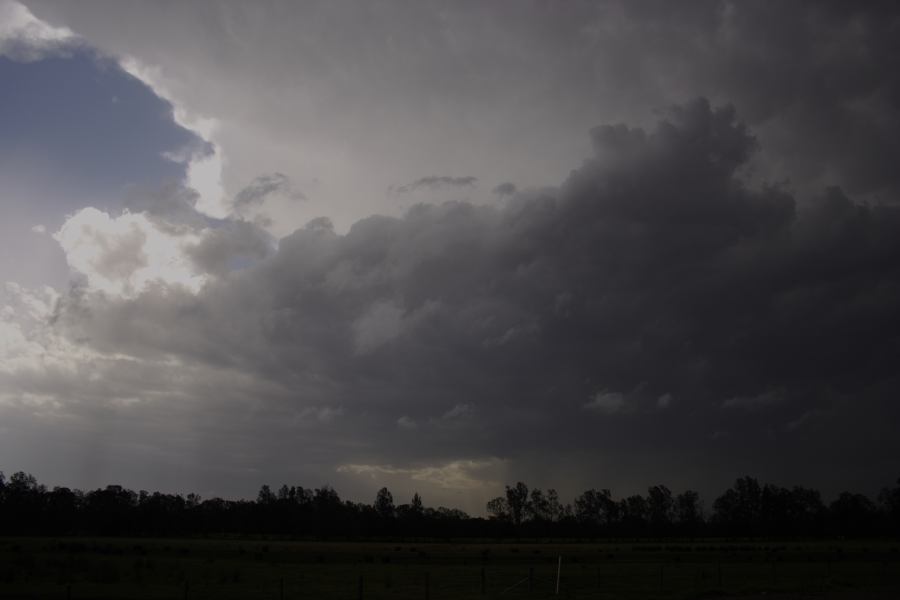 anvil thunderstorm_anvils : Coopernook, NSW   13 November 2006