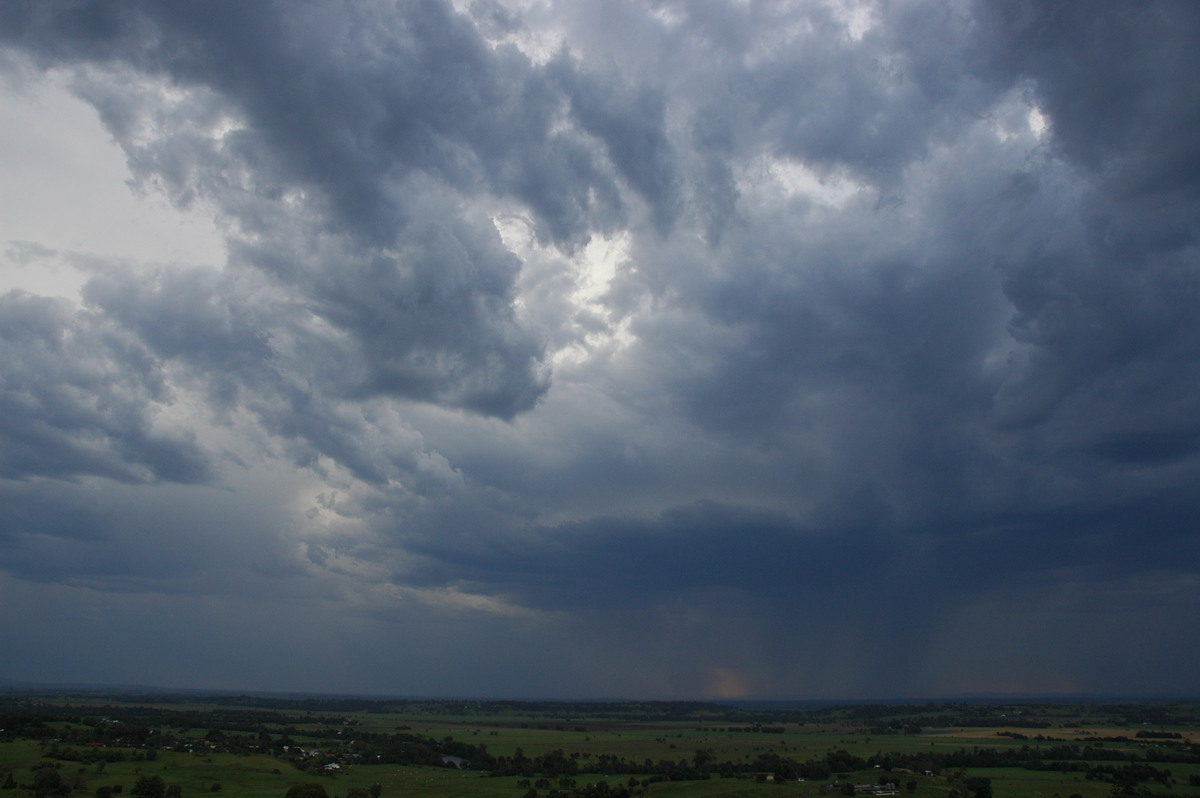 cumulonimbus thunderstorm_base : Wyrallah, NSW   13 November 2006