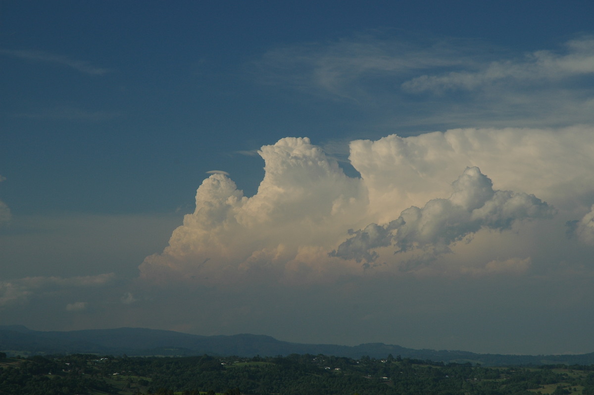 thunderstorm cumulonimbus_incus : McLeans Ridges, NSW   15 November 2006