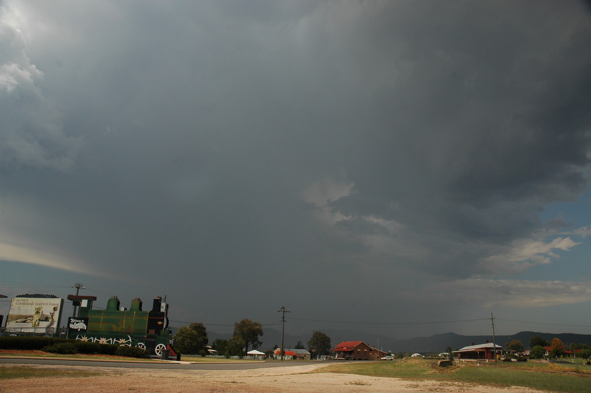 raincascade precipitation_cascade : Wallangarra, QLD   24 November 2006