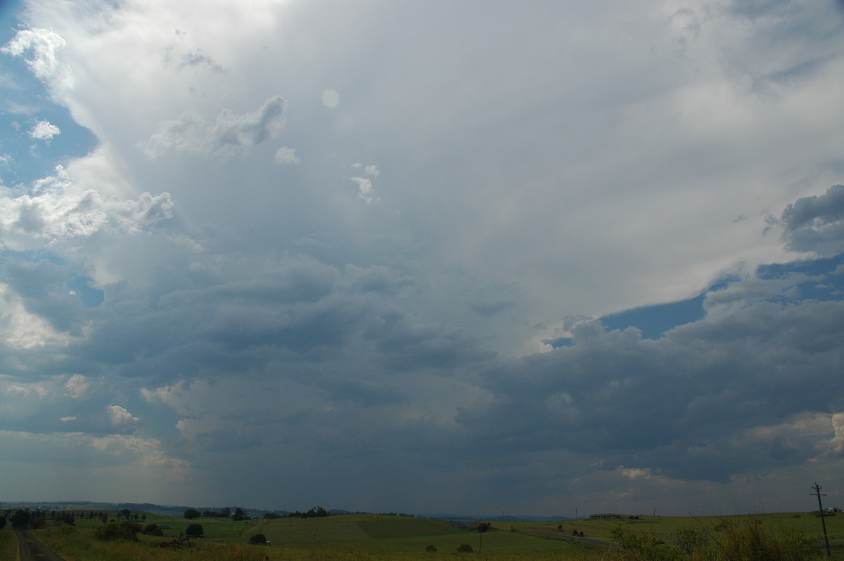 anvil thunderstorm_anvils : Kyogle, NSW   26 November 2006