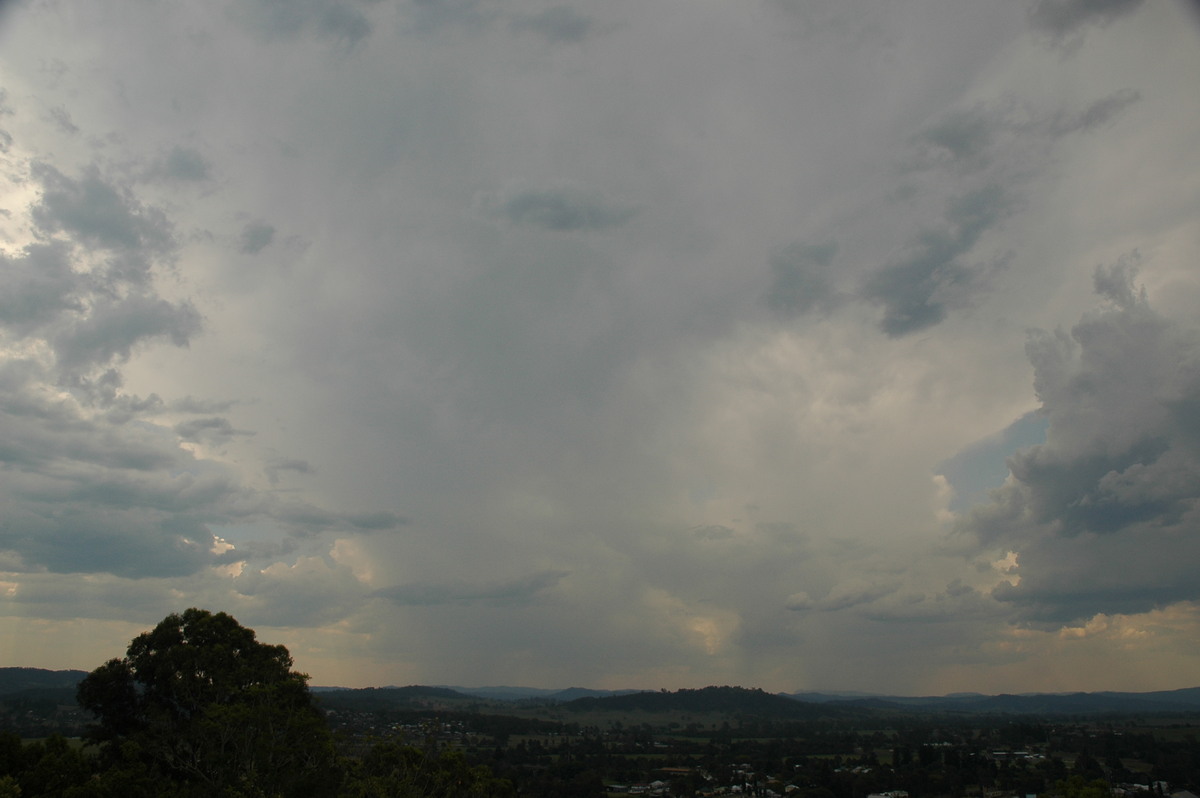 raincascade precipitation_cascade : Kyogle, NSW   26 November 2006