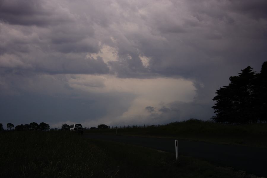 cumulonimbus supercell_thunderstorm : SE of Glen Innes, NSW   27 November 2006