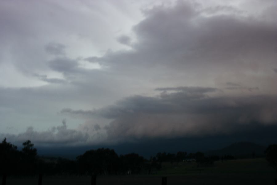 shelfcloud shelf_cloud : 20km S of Tenterfield, NSW   27 November 2006