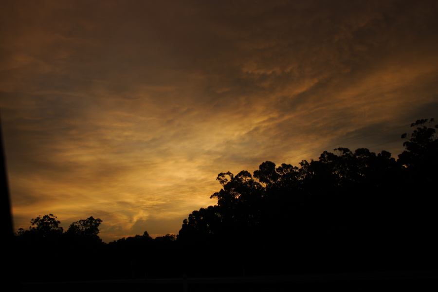 altostratus altostratus_cloud : N of Kew, NSW   28 November 2006