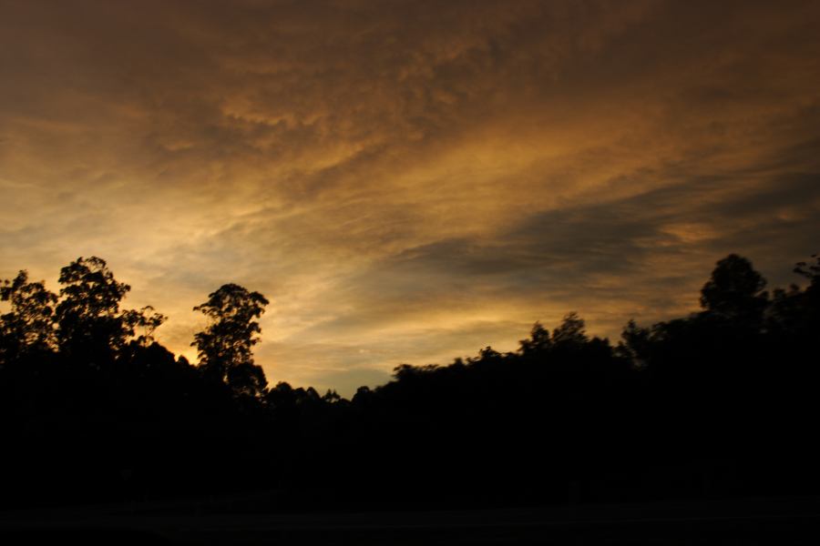 altostratus altostratus_cloud : N of Kew, NSW   28 November 2006