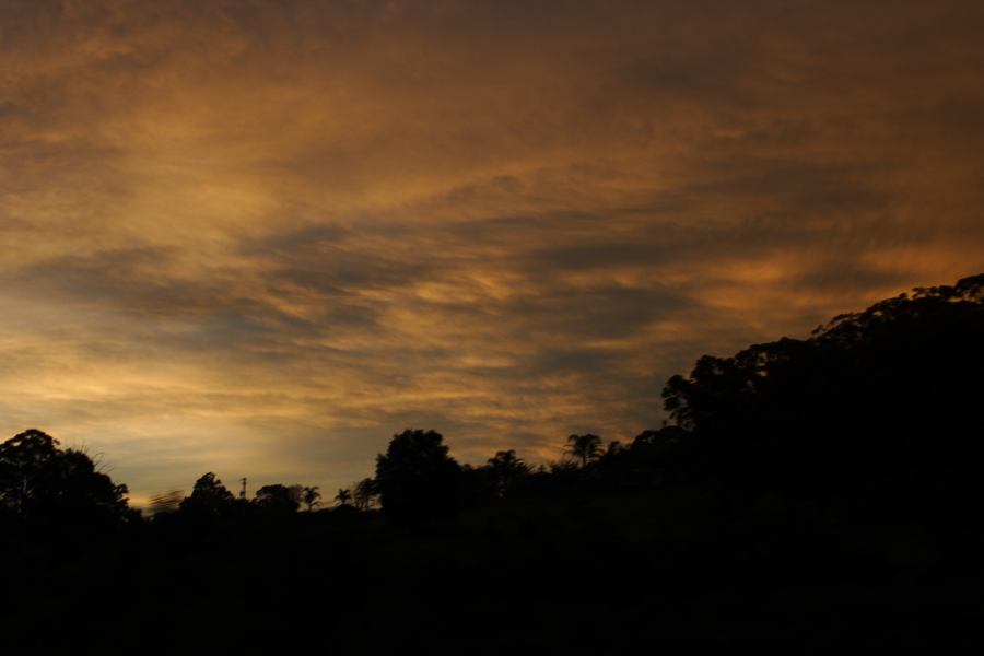 altostratus altostratus_cloud : N of Kew, NSW   28 November 2006