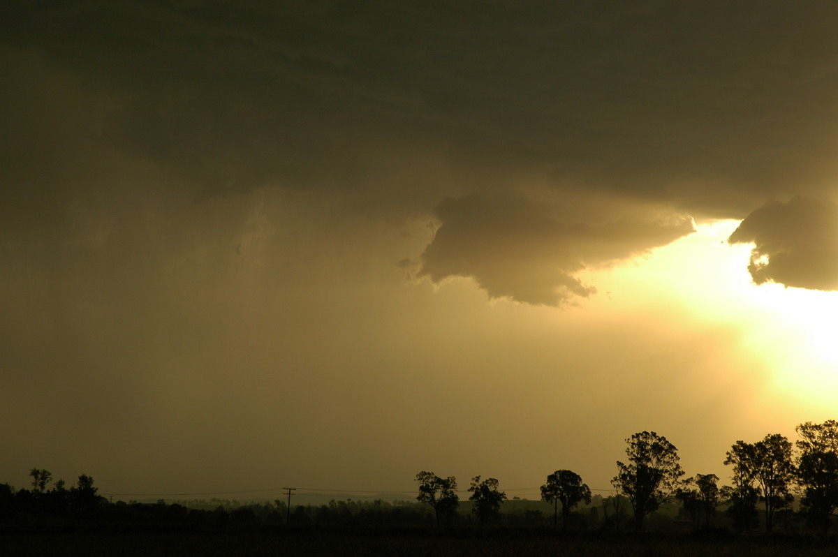 wallcloud thunderstorm_wall_cloud : S of Kyogle, NSW   29 November 2006