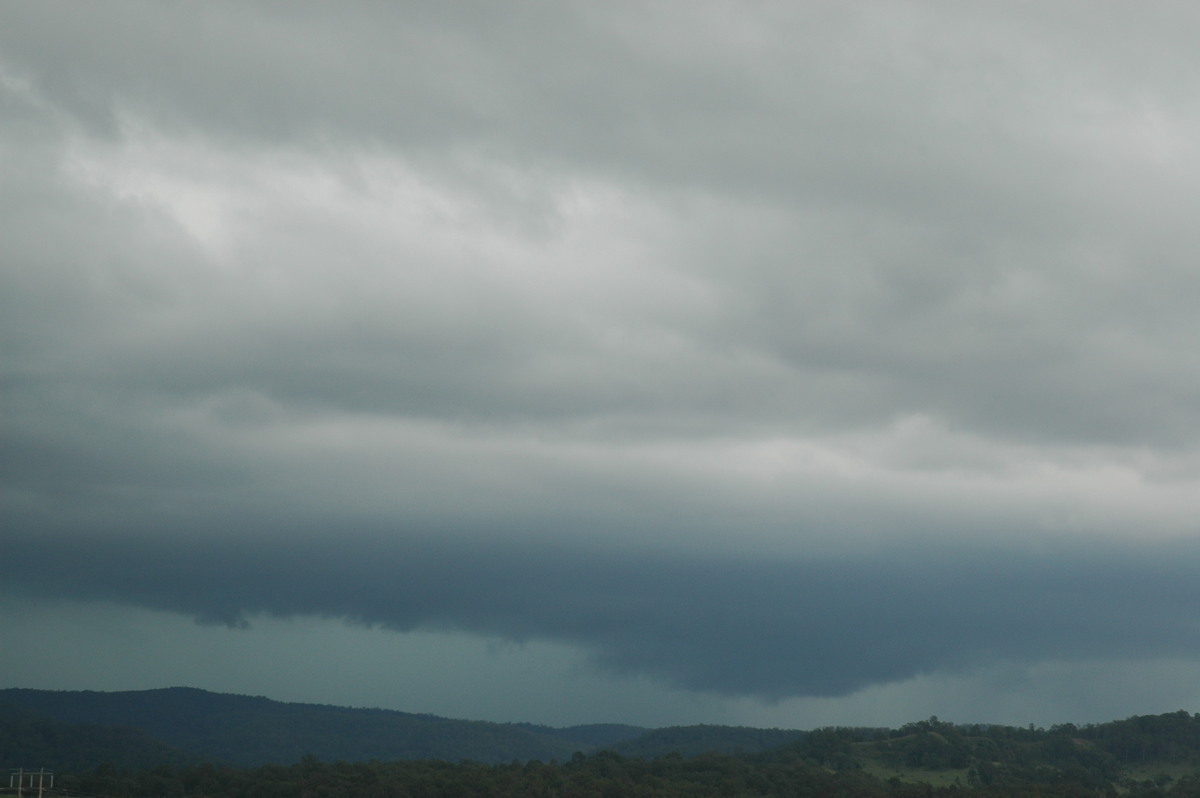 cumulonimbus thunderstorm_base : W of Casino, NSW   3 December 2006