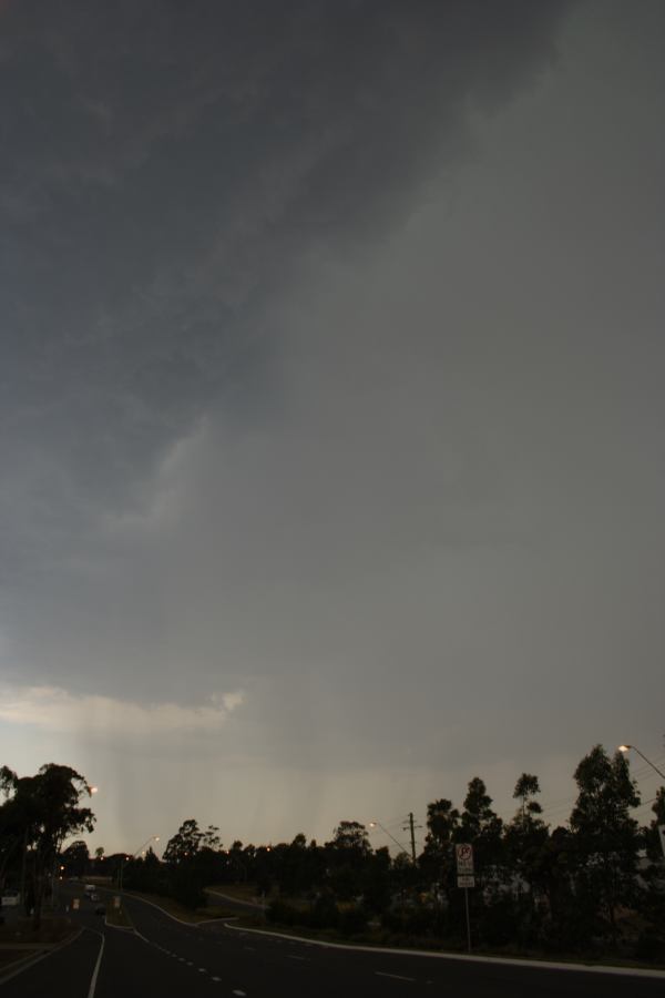 raincascade precipitation_cascade : Smithfield, NSW   11 December 2006