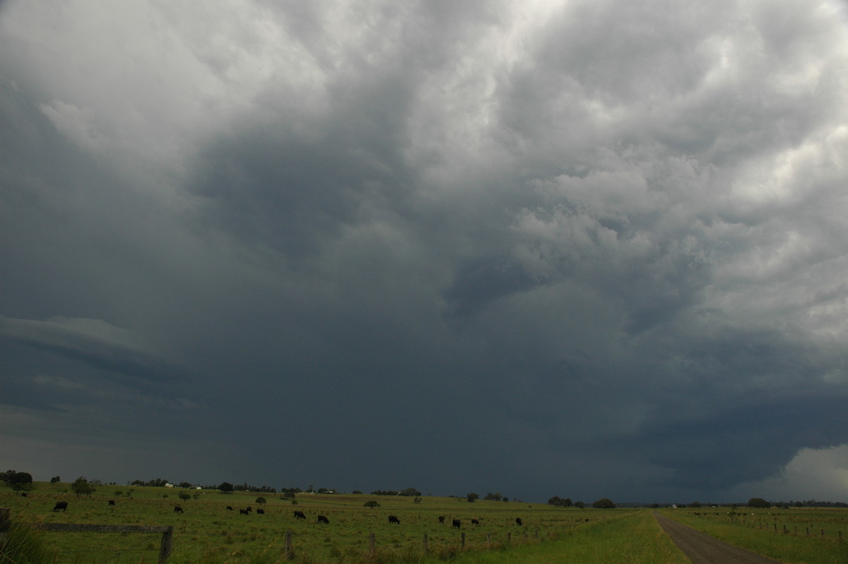 cumulonimbus thunderstorm_base : McKees Hill, NSW   14 December 2006