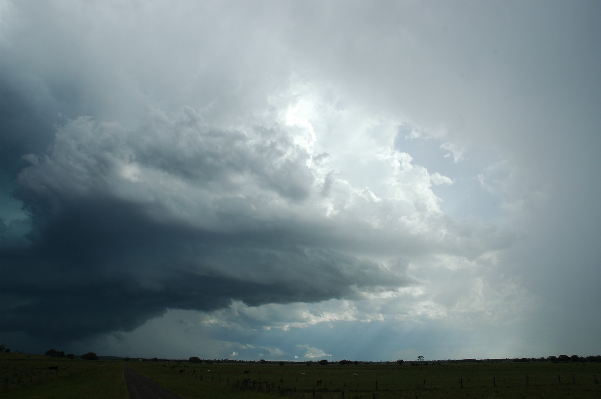 cumulonimbus thunderstorm_base : McKees Hill, NSW   14 December 2006