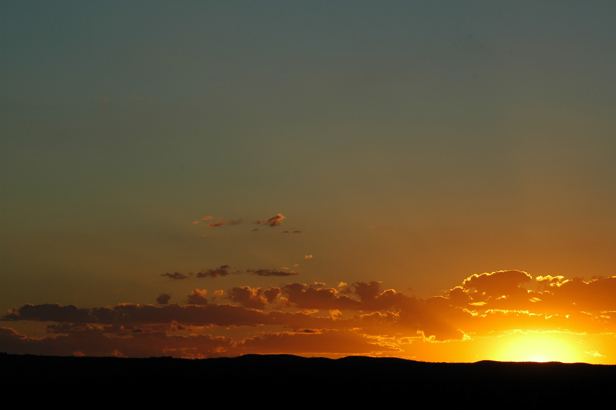 sunset sunset_pictures : near Texas, QLD   16 December 2006