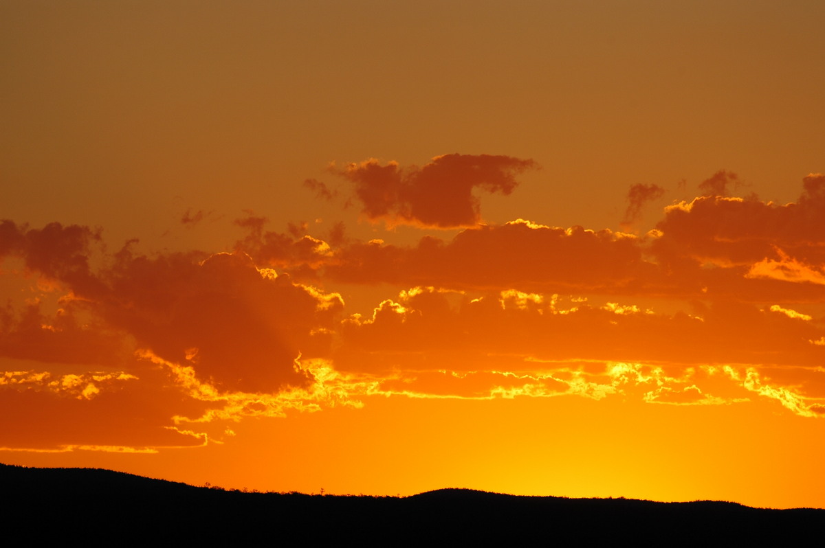 cumulus humilis : near Texas, QLD   16 December 2006