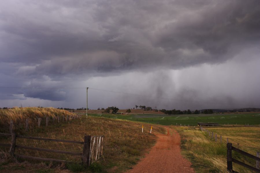 raincascade precipitation_cascade : Singleton, NSW   24 December 2006