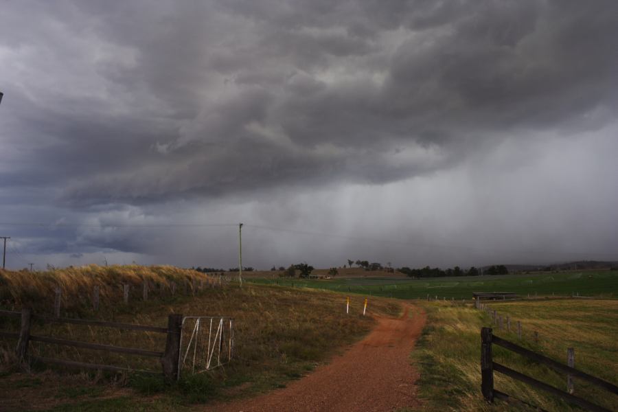 raincascade precipitation_cascade : Singleton, NSW   24 December 2006