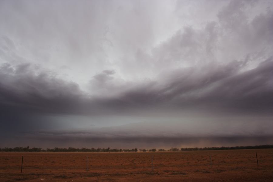 shelfcloud shelf_cloud : 10km N of Barringun, NSW   2 January 2007