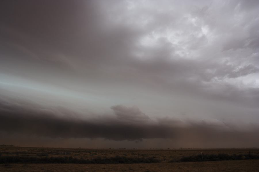 cumulonimbus supercell_thunderstorm : 20km N of Barringun, NSW   2 January 2007