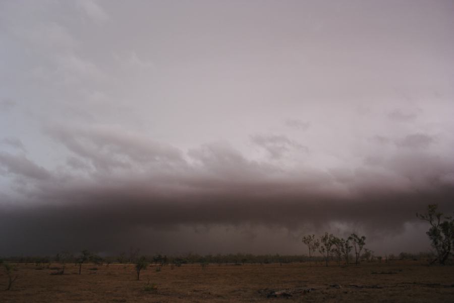 shelfcloud shelf_cloud : 50km N of Barringun, NSW   2 January 2007