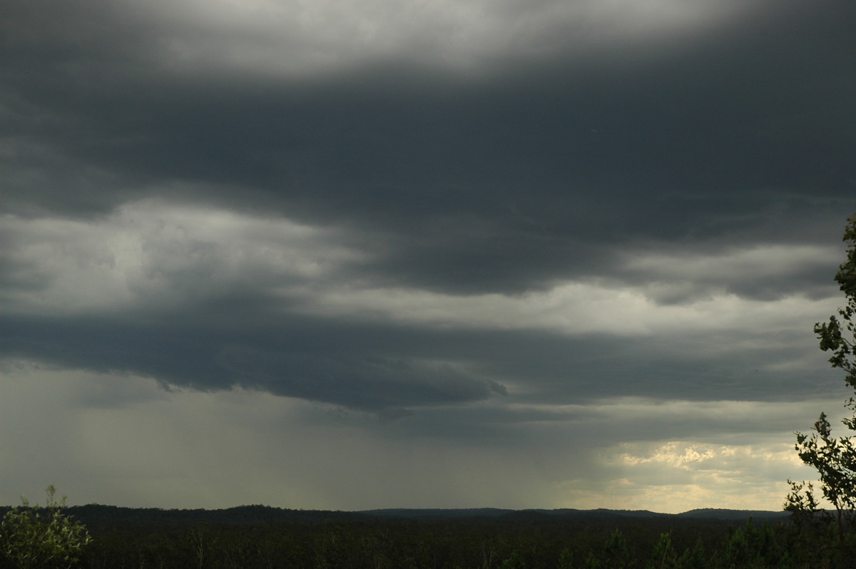 cumulonimbus thunderstorm_base : Whiporie, NSW   8 January 2007