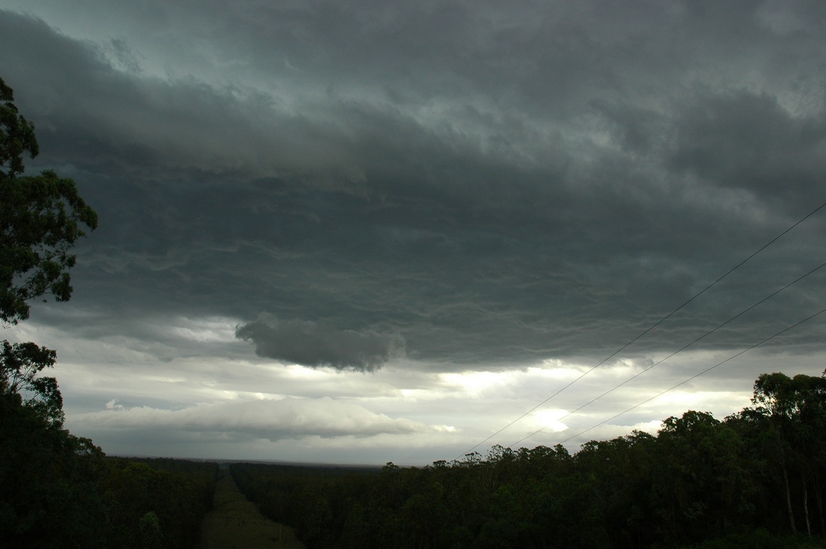 cumulonimbus thunderstorm_base : Rappville, NSW   8 January 2007