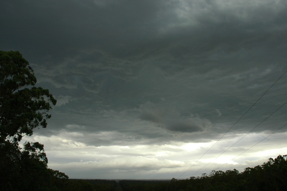 cumulonimbus thunderstorm_base : Rappville, NSW   8 January 2007